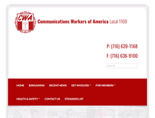 Tablet Screenshot of cwa1168.org